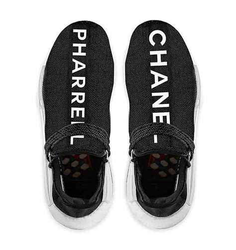 adidas chanel schuhe|adidas human race pharrell x chanel.